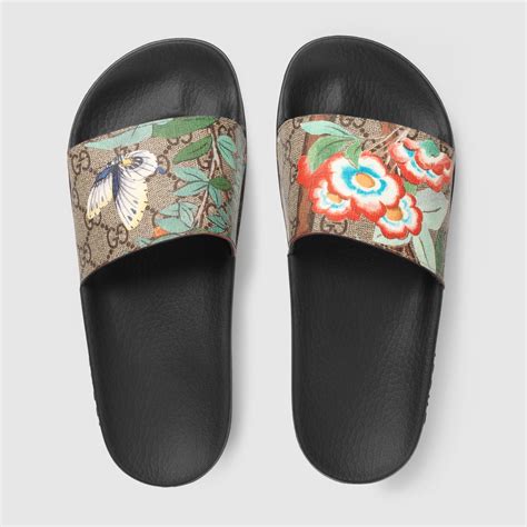 gucci woman sliders|new gucci slides for women.